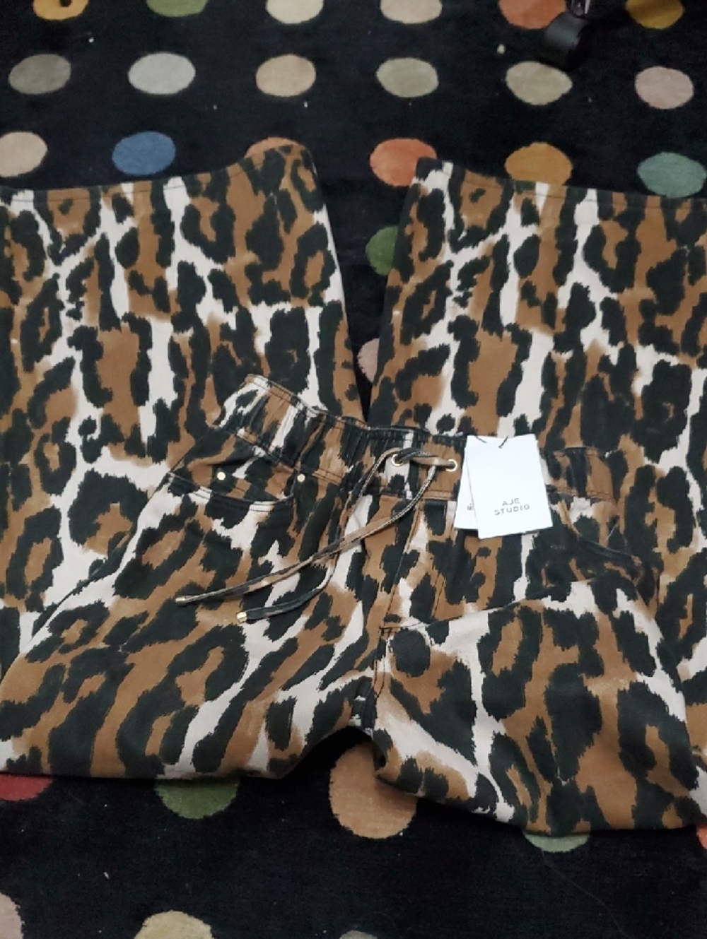 AJE STUDIO Airlie Animal Print Pants - Picture 8 of 10